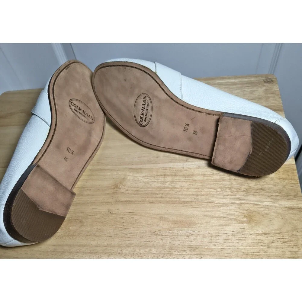 Cole Hahn Penny Loafer With Tassell, New, 10.5 White